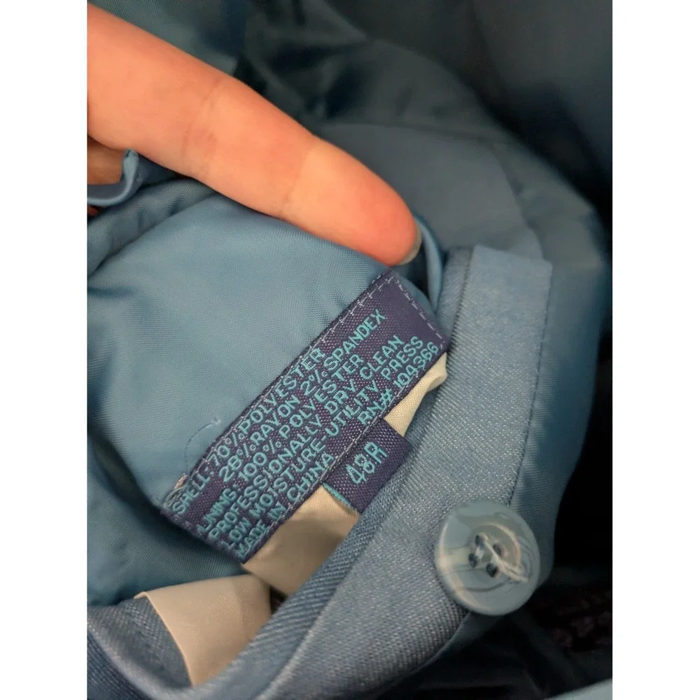 NWT‎ Blue Martini Blazer Mens 48R Thick Stitch Preppy Country Club